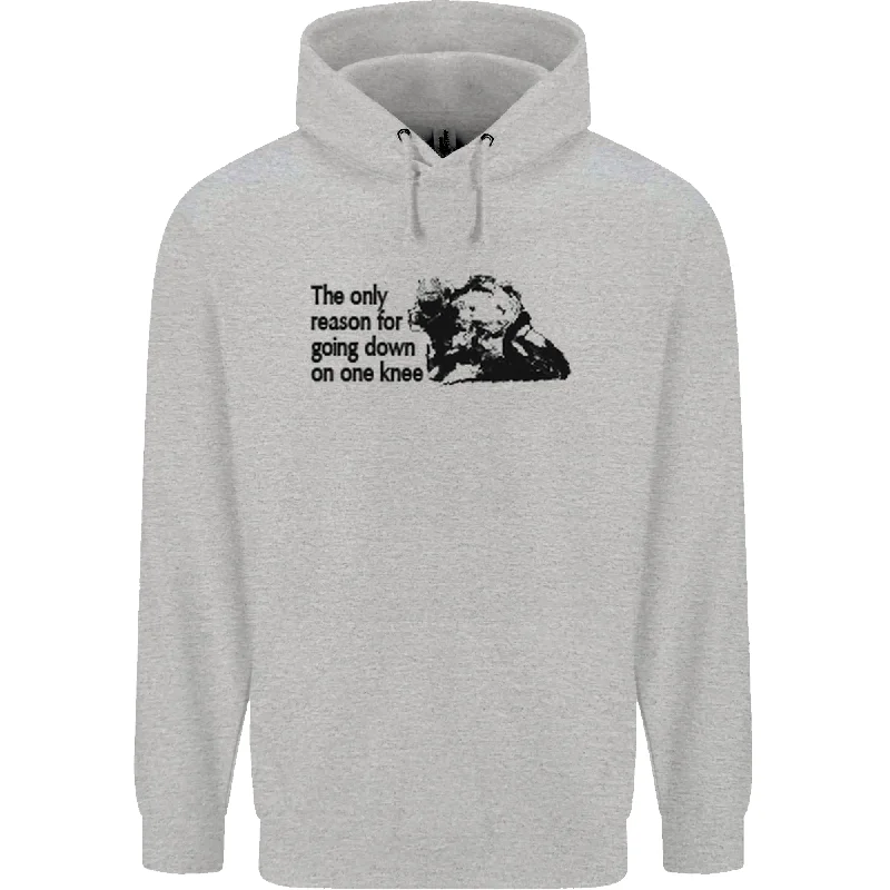 Biker Going Down on One Knee Motorcycle Mens 80% Cotton Hoodie Hoodie with Patch Decorative Personalized Biker Going Down on One Knee Motorcycle Mens 80% Cotton Hoodie Hoodie with Patch Decorative Personalized