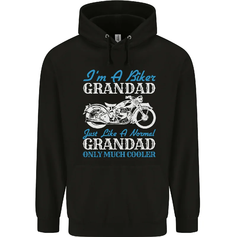 Biker Grandad Grandparents Day Motorcycle Bike Mens 80% Cotton Hoodie Hoodie with Applique Textured Unique Biker Grandad Grandparents Day Motorcycle Bike Mens 80% Cotton Hoodie Hoodie with Applique Textured Unique