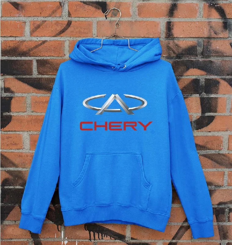 Chery Unisex Hoodie for Men/Women Hoodie with Contrast Stitching Detailed Premium