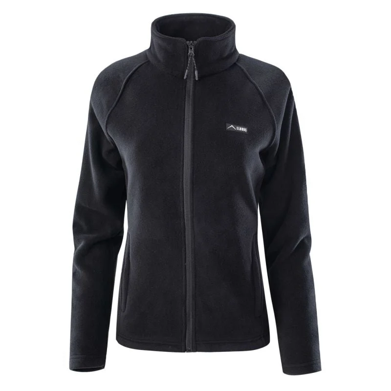 Elbrus Maze 350 Womens Sweatshirt - Black Hoodie with Pastel Soft Subtle
