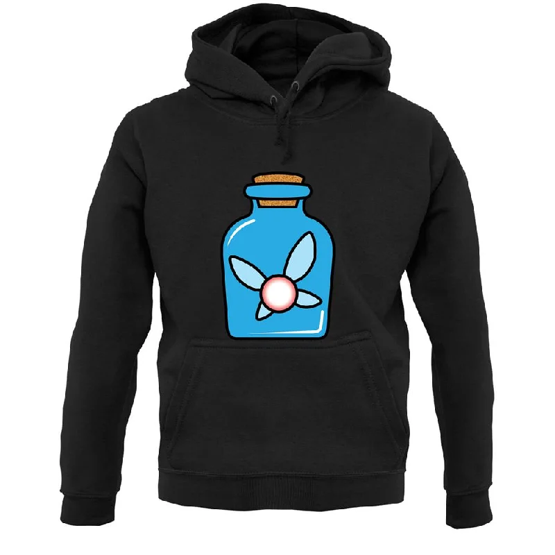 Fairy In A Jar Unisex Hoodie Hoodie with Stripes Bold Sporty