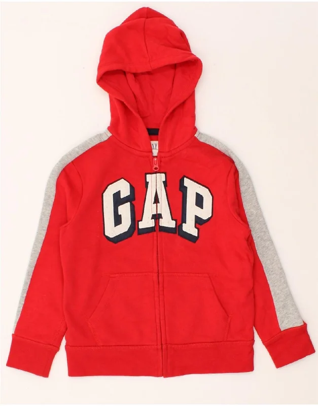 GAP Boys Graphic Zip Hoodie Sweater 6-7 Years Small Red Colourblock Cotton Hoodie with Reflective Safety Nightwear GAP Boys Graphic Zip Hoodie Sweater 6-7 Years Small Red Colourblock Cotton Hoodie with Reflective Safety Nightwear