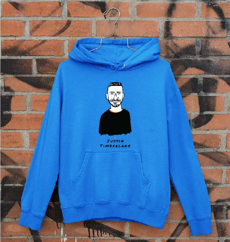 Justin Timberlake Unisex Hoodie for Men/Women Hoodie with Stripes Bold Sporty