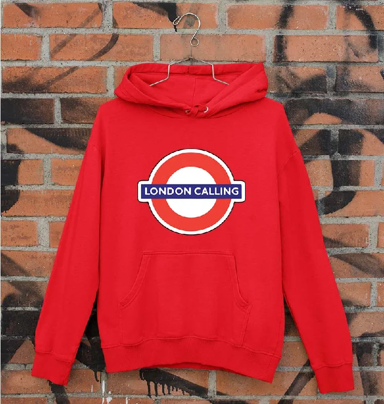 London Calling Unisex Hoodie for Men/Women Hoodie with Cropped Fit Short Trendy