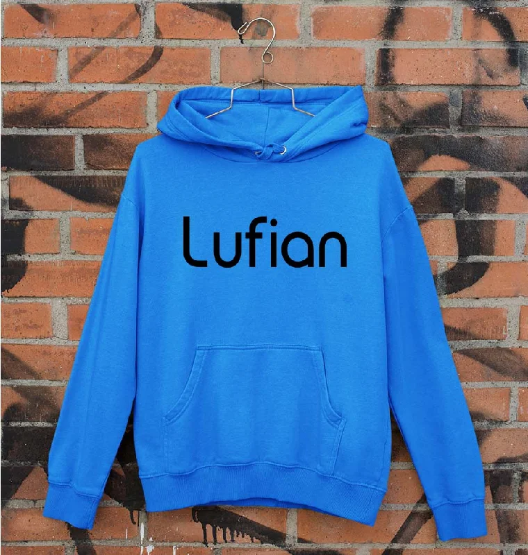 Lufian Unisex Hoodie for Men/Women Hoodie with Applique Textured Unique