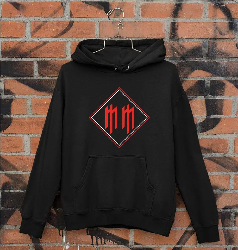 Marilyn Manson Unisex Hoodie for Men/Women Hoodie with V-Neck Classic Versatile