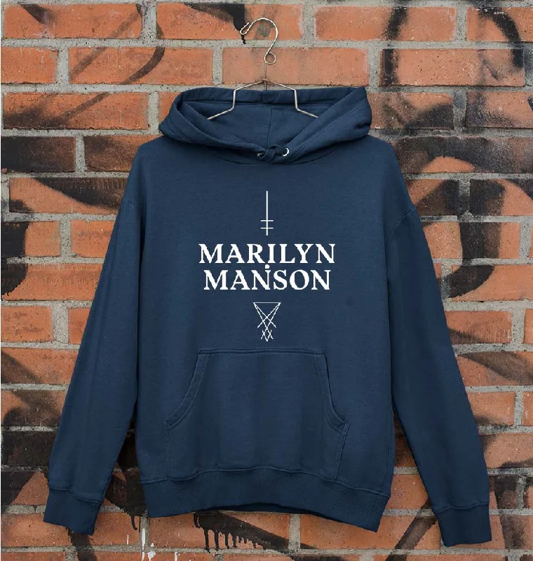 Marilyn Manson Unisex Hoodie for Men/Women Hoodie with Earth Tones Natural Calm