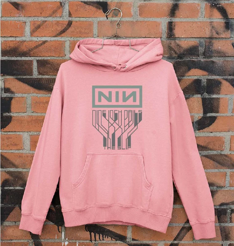 Nine Inch Nails Unisex Hoodie for Men/Women Hoodie with Hem Contrast Bold Stylish