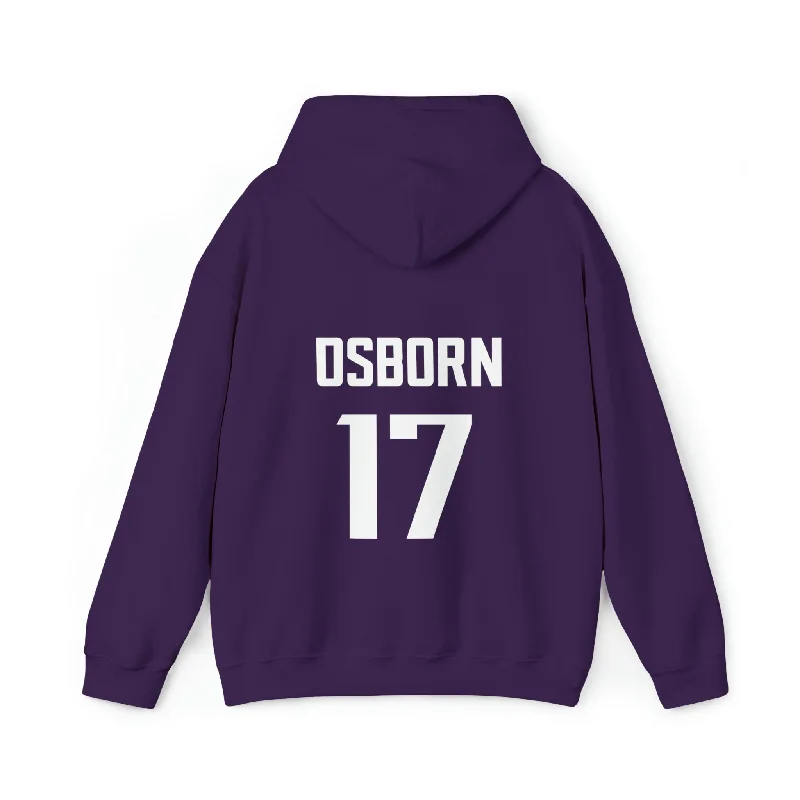 Unisex Heavy Blend™ Hoodie - Jersey #17 Hoodie with Longline Fit Extended Stylish