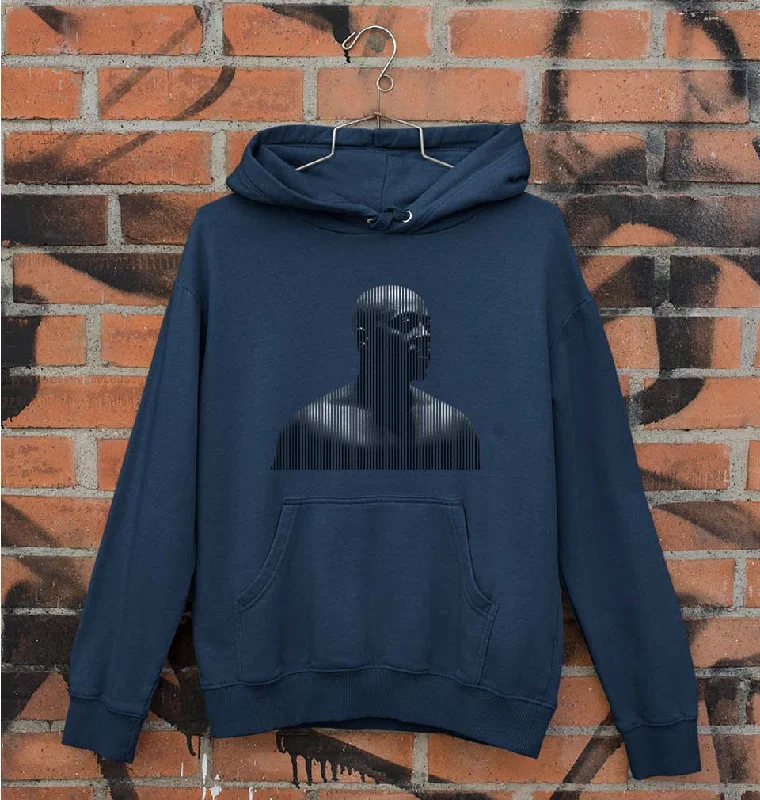 Wyclef Jean Unisex Hoodie for Men/Women Hoodie with Hem Applique Textured Unique