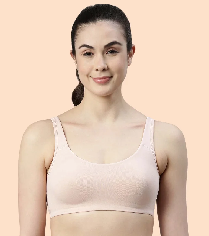 Low Impact Cotton Bra Full Coverage Bra
