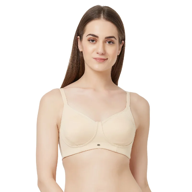 Full Coverage Encircle Non Padded Non Wired Bra- CB-332 Fashionable Push-Up Bra