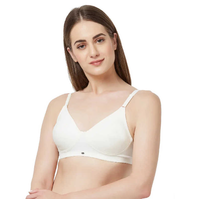 Full Coverage Non Padded Non Wired Seamless Bra-CB-330 Breathable Full Coverage