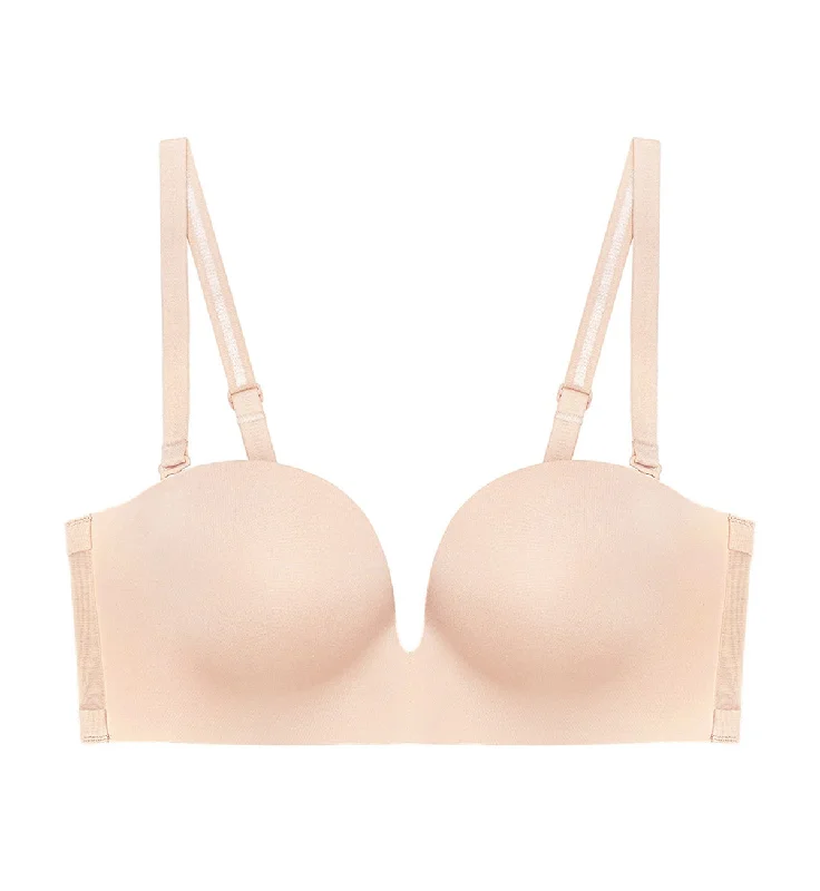 Invisible Inside-Out Non-Wired Detachable Push Up Bra Wireless Push-Up Bra