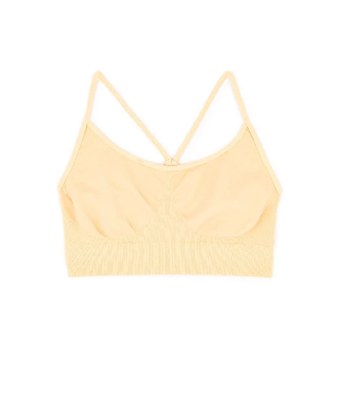Malibu Sugar Girls Bra Cami with Shirring Breathable Sports Bra