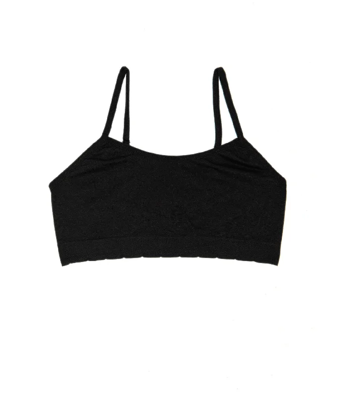 Malibu Sugar Girls Bra Cami with Adjustable Straps Chic Lace Bralette