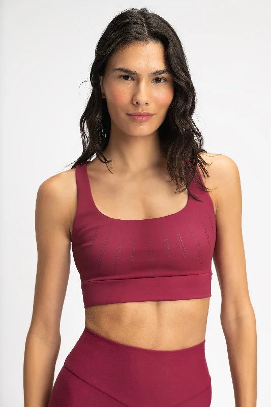 Neopren Sports Bra Stretchy Wireless Bra