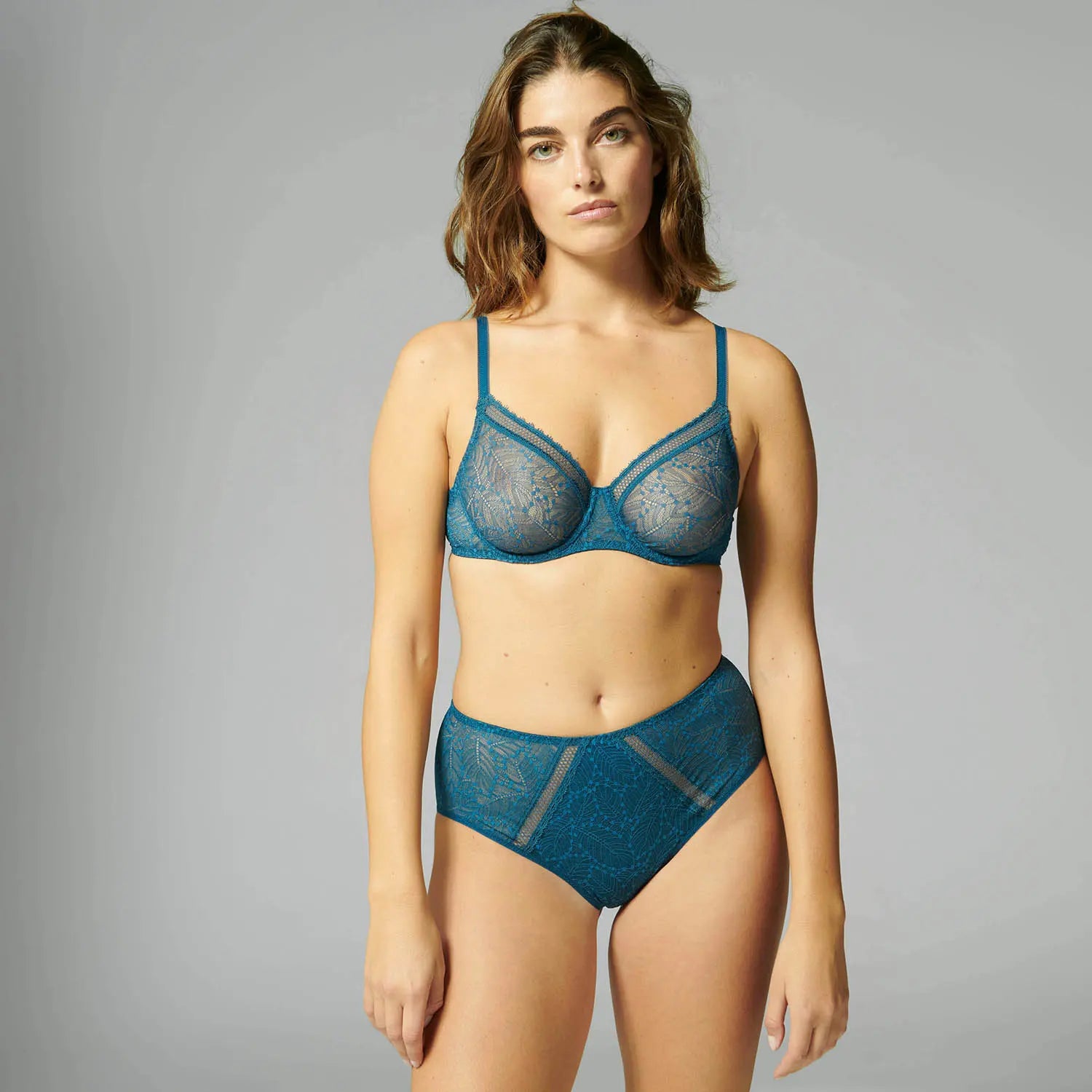 SIMONE PERELE 12S324 COMETE MOLDED FULL CUP BRA Push-Up Bra Set