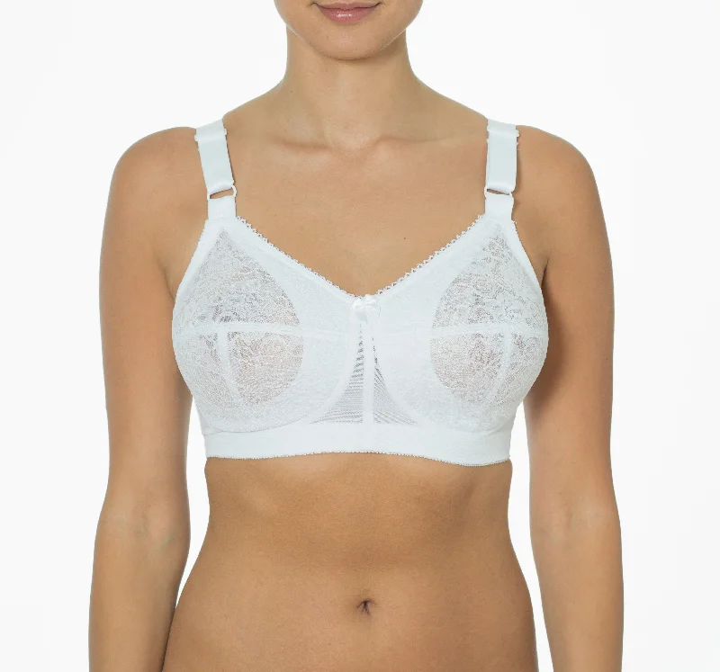 Style 7205 | Soft Cup Lace Bra Elegant Satin Bralette