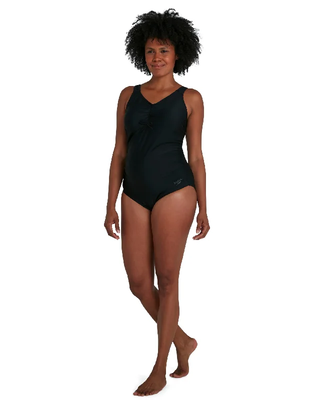 Essential U-Back Maternity Swimsuit Adjustable Bikini Bottoms