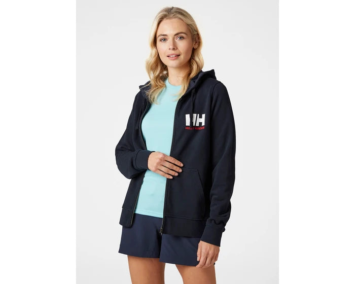 Helly Hansen Women’s Logo Full Zip Hoodie Hoodie with Emblem Brand Identity