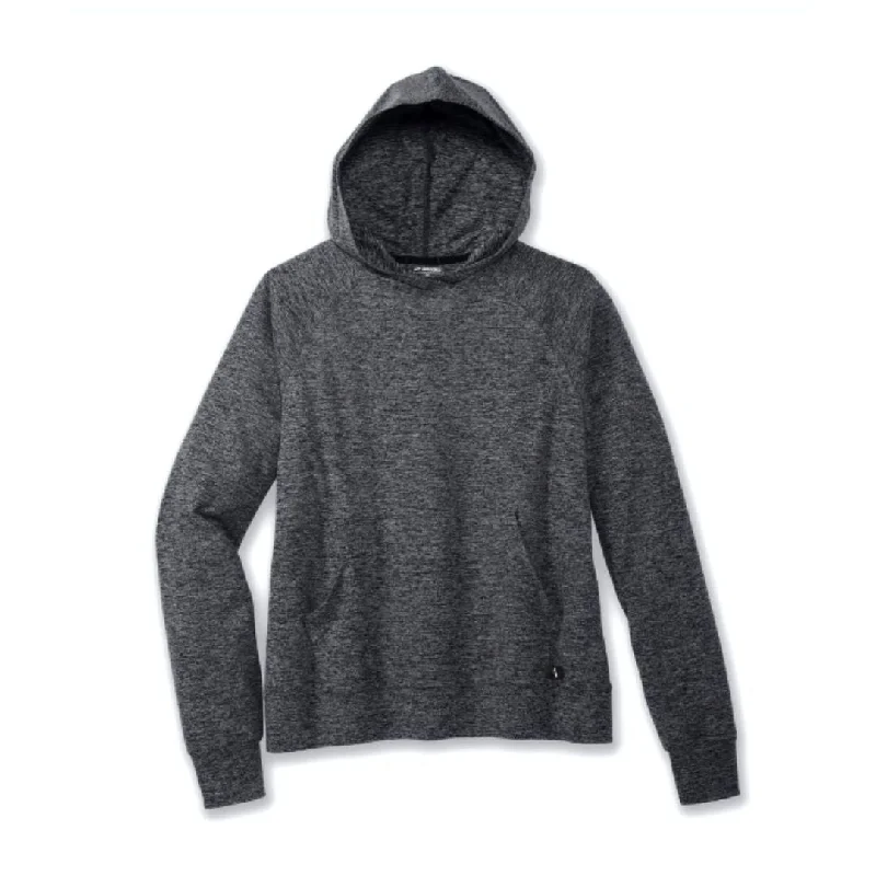 Luxe Hoodie Hoodie with Zipper Placket Modern Functional