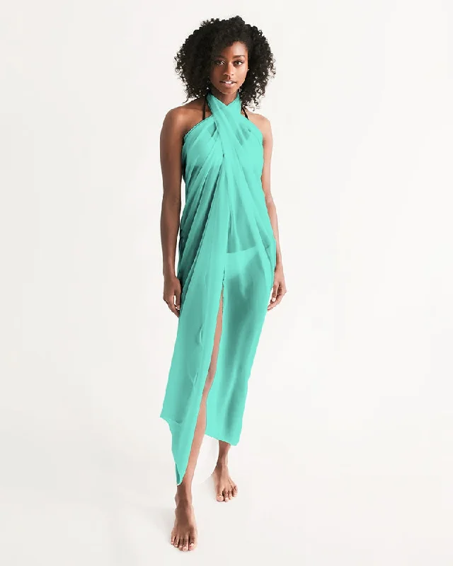 Aqua Swimsuit Cover Up Flowy Sarong Classic Two-Piece Bikini