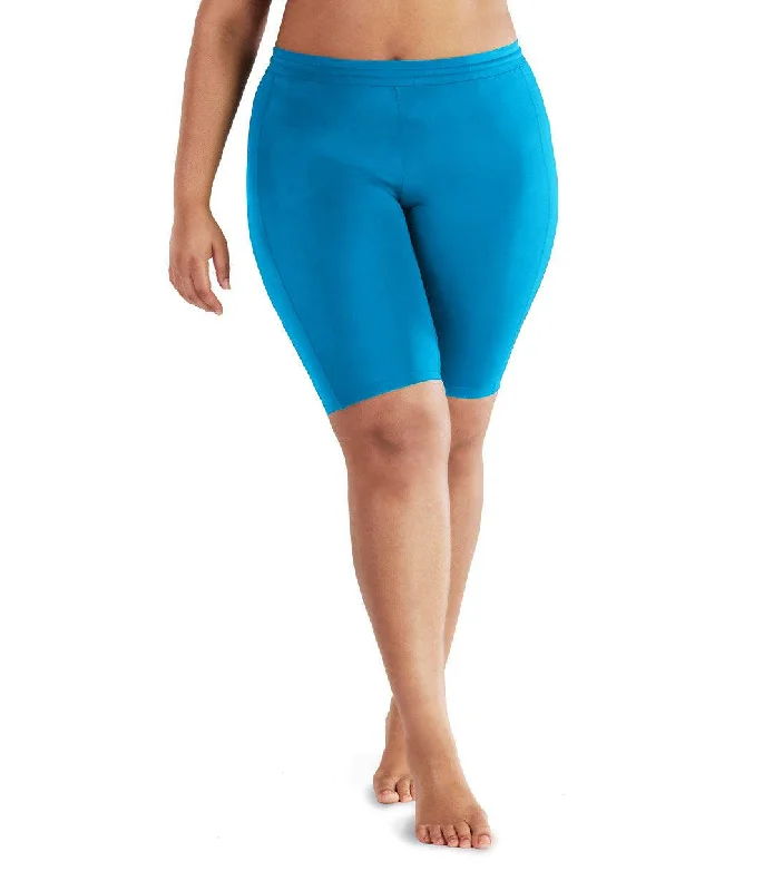 QuikEnergy Fitted Swim Short Turquoise - FINAL SALE Sexy Swimwear Set