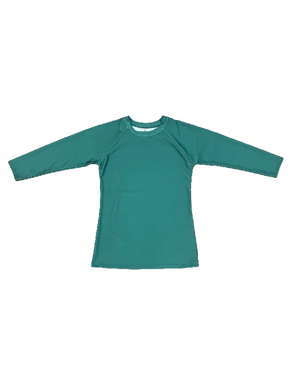 Basic Swim Tops Shiny Adjustable Swim Top