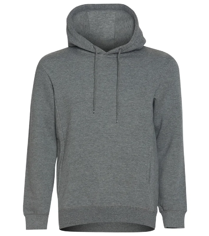 TYR Unisex Hoodie Heather Grey Hoodie with Hem Frayed Vintage Worn