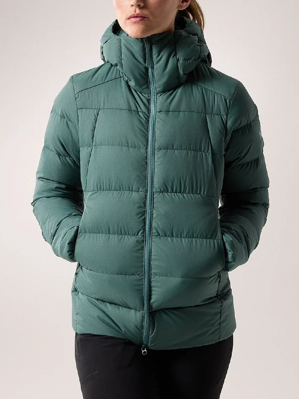 Thorium Hoody Jacket Stand-Up Collar Roll-Neck Collar Turtle Neck