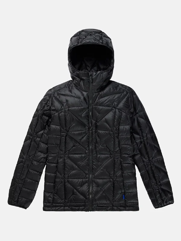 [ak] Baker Hooded Down Jacket Print Jacket Jacquard Jacket Embroidered Jacket