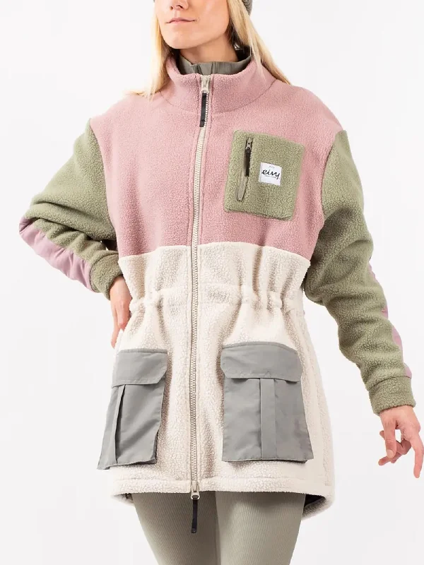 Field Sherpa Faded Blocks Jacket Insulated Jacket Fitted Jacket Loose Jacket