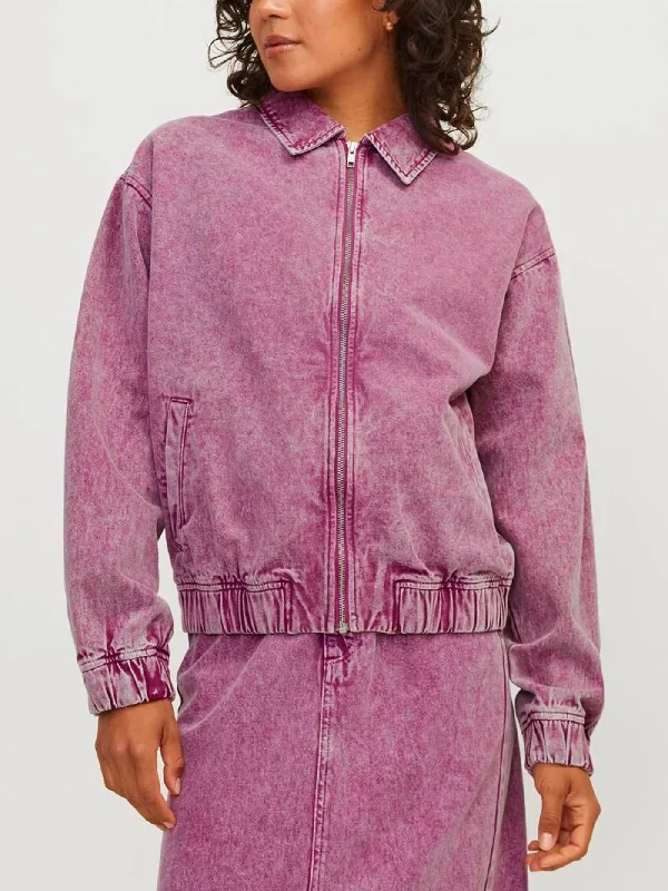 Ziggy Washed Jacket Print Jacket Jacquard Jacket Embroidered Jacket