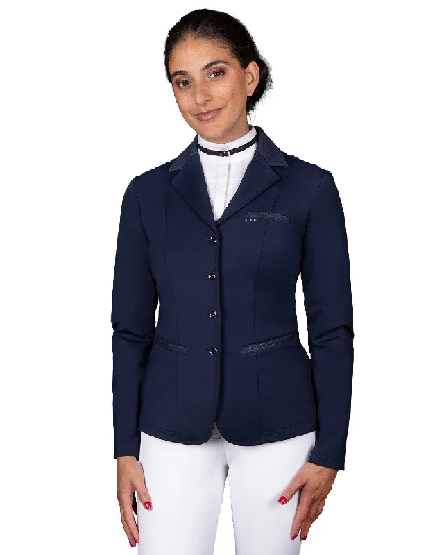 Kae Competition Jacket Navy Fleece Jacket Down Jacket Feather Jacket