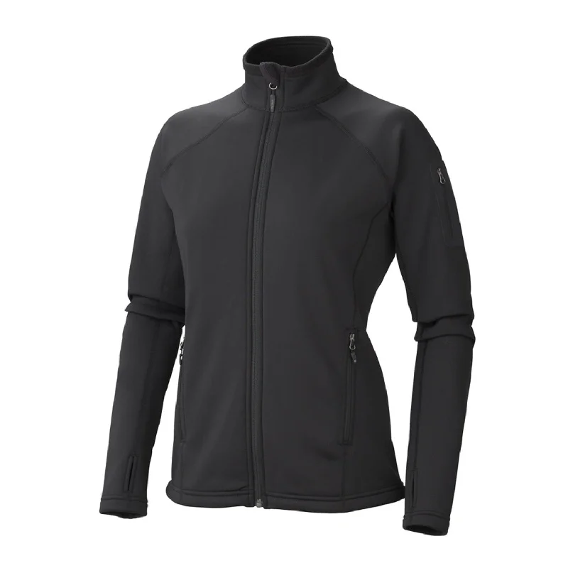 Marmot Women's Power Stretch Jacket Notch Collar Peter Pan Collar Cowl Neck