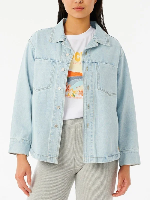 Venice Denim Jacket Collared Jacket Crew Neck Jacket Turtle Neck Jacket