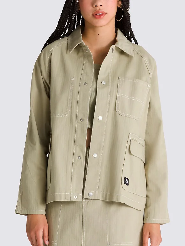 Codey Utility Jacket Denim Jacket Leather Jacket Suede Jacket