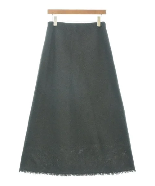 PLST Long/Maxi length skirts leather skirt sleek