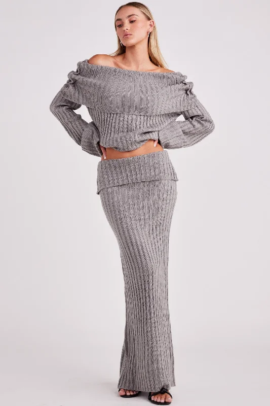 BROOKS MAXI SKIRT pleated skirt texture