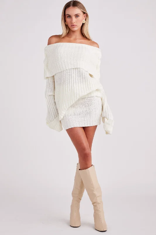 BROOKS MINI SKIRT cashmere skirt soft