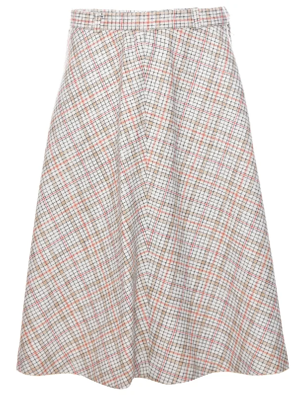 Evan Picone A-line Skirt - M mini skirt trendy