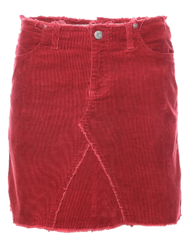Guess Corduroy Pencil Skirt - M midi skirt versatile