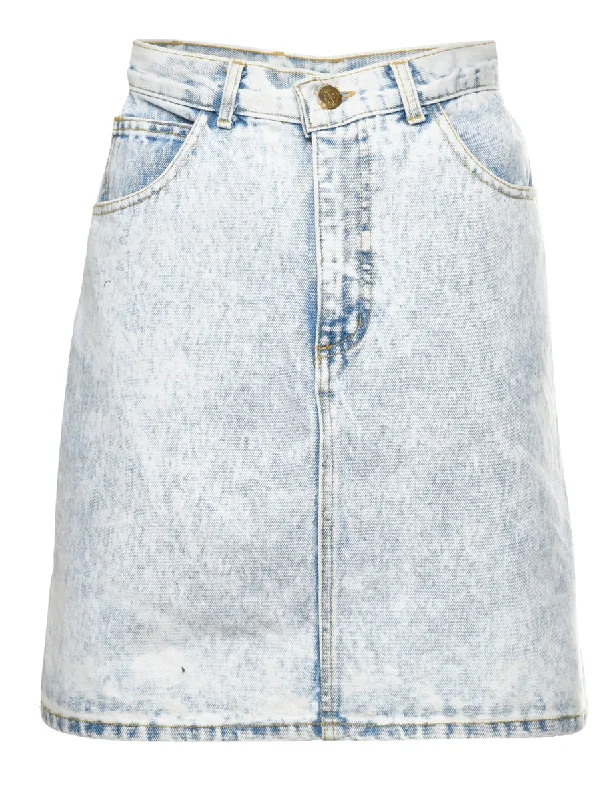Guess Denim Skirt - XS belted skirt waist