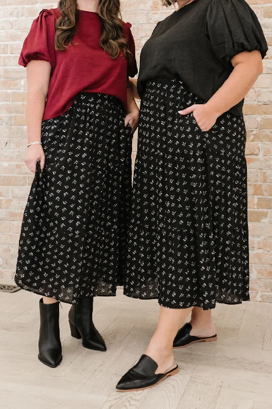 Lori Maxi Skirt corduroy skirt comfortable