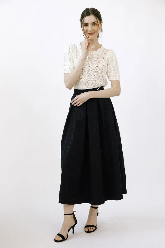 MAXINE SKIRT velvet skirt sumptuous
